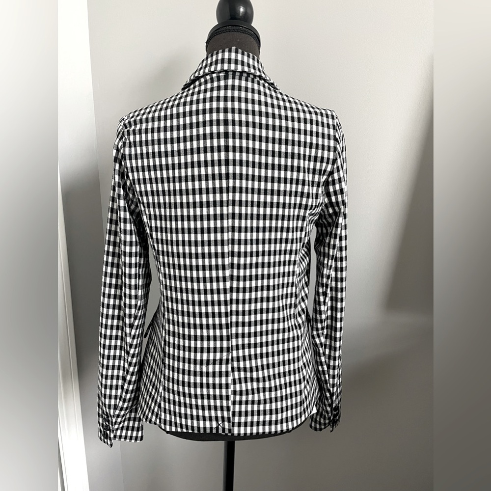 Black & White Check Jacket NWT - Picture 4 of 8
